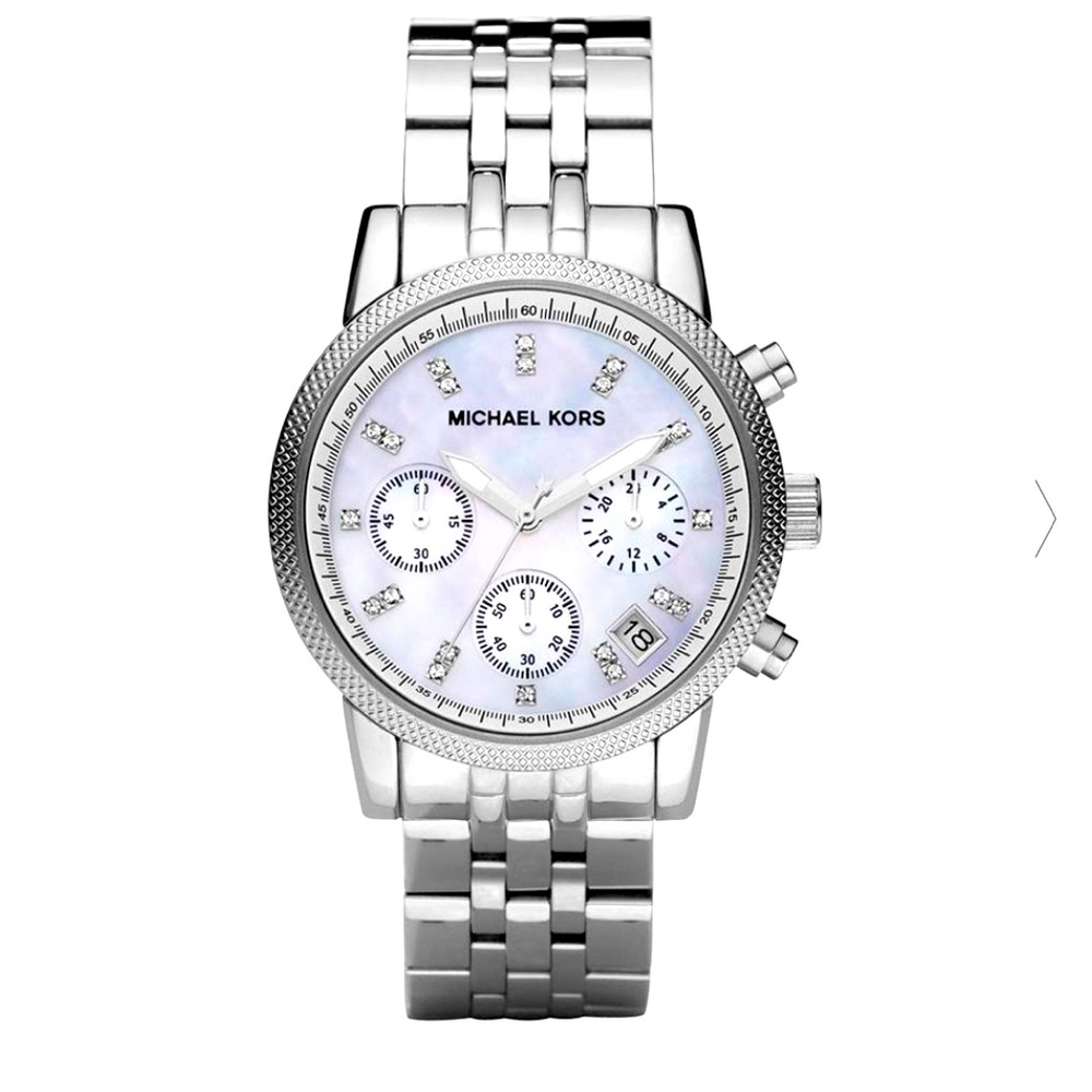 Michael Kors MK5020 wristwatch woman’s quartz. Pre-used with new battery.